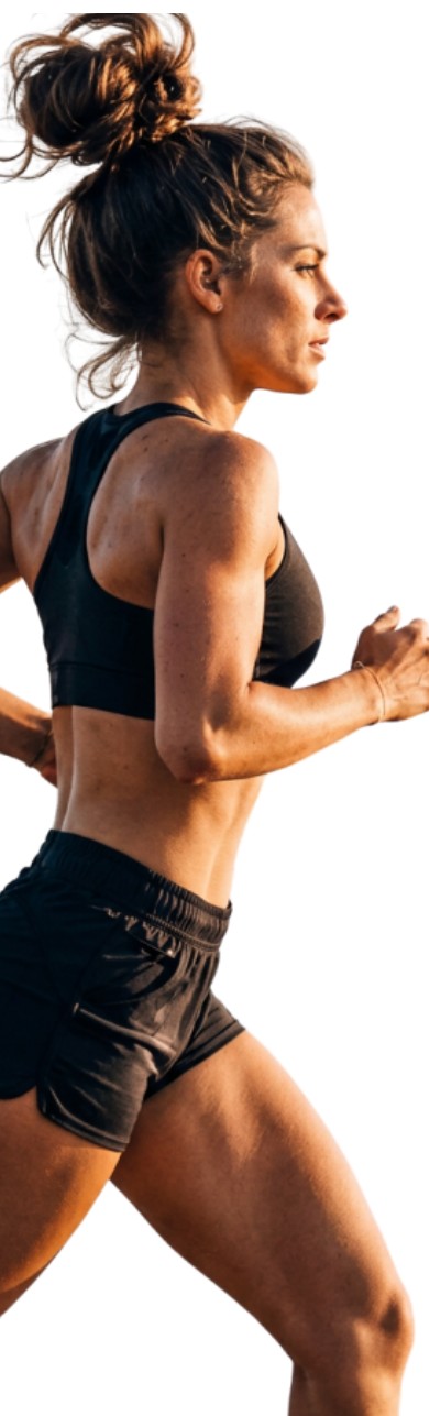 Sportive en mouvement, visuel issu du guide de Marie Rougié